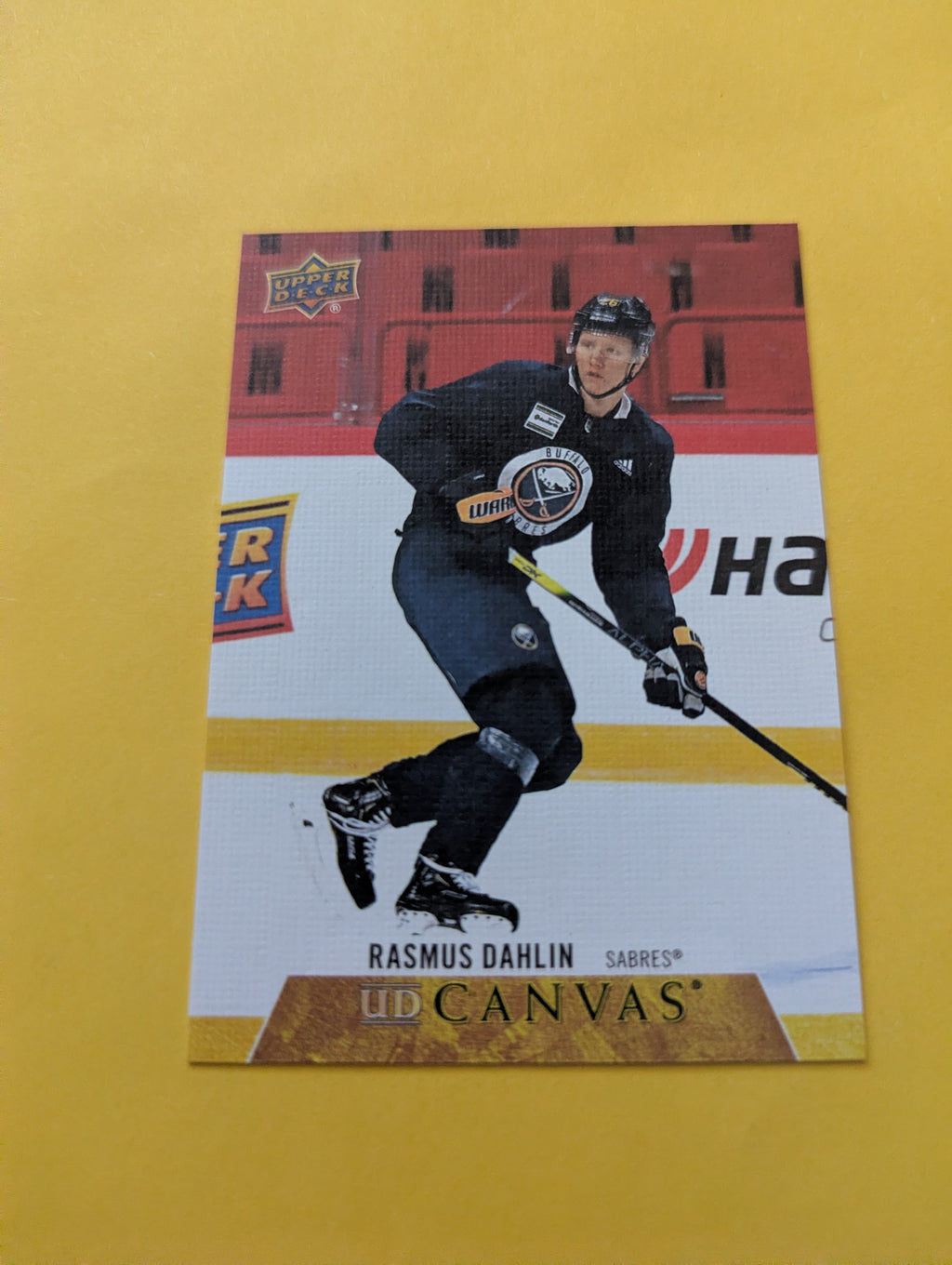 Rasmus Dahlin 20-21 Upper Deck UD Canvas Card