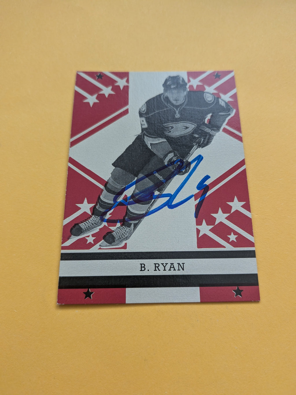 Bobby Ryan Signed Anaheim Ducks Card J