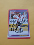 Kevin Todd Signed New Jersey Devils Rookie Card B