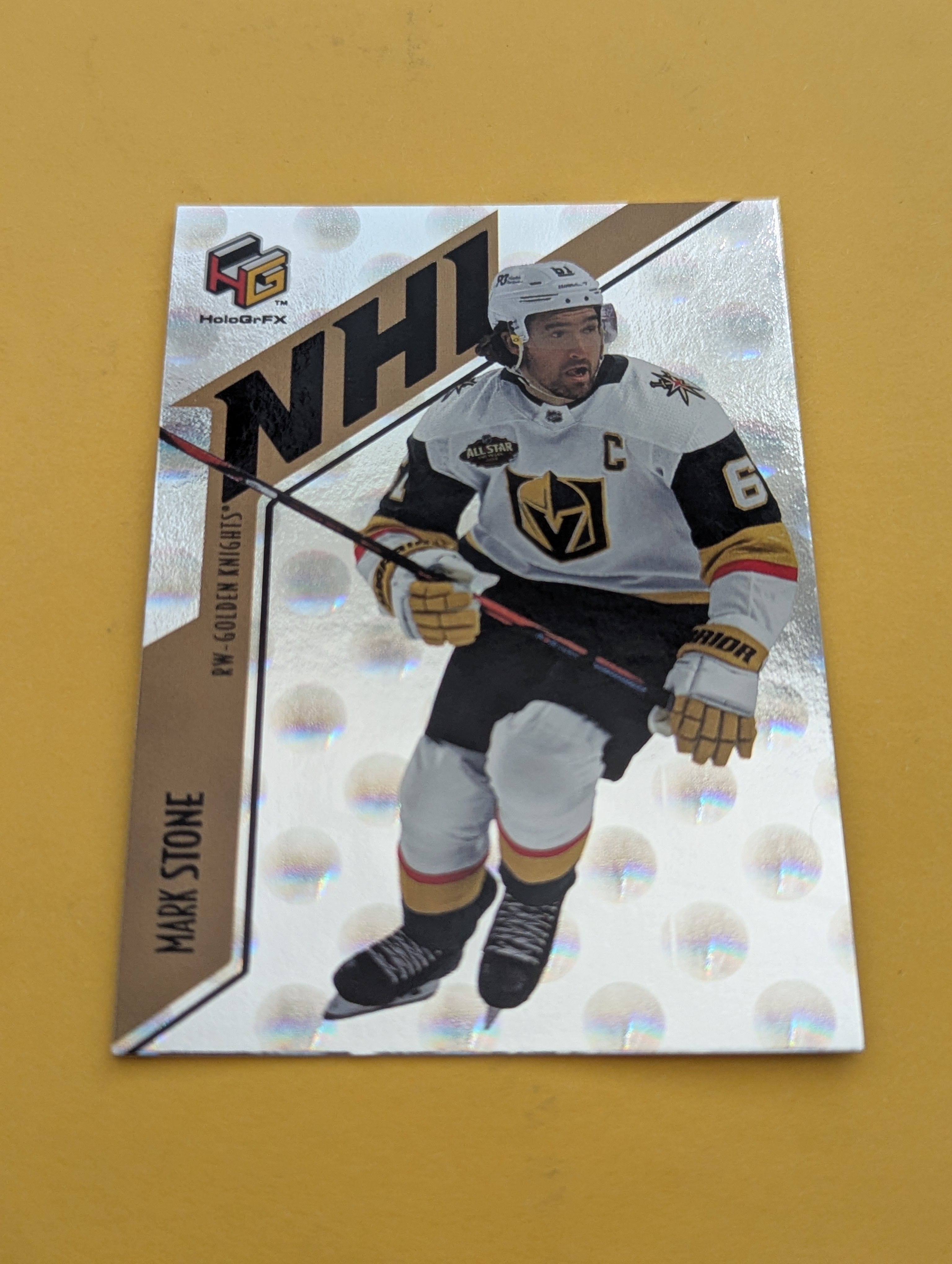 Mark Stone 21-22 Upper Deck HoloGrFx Card