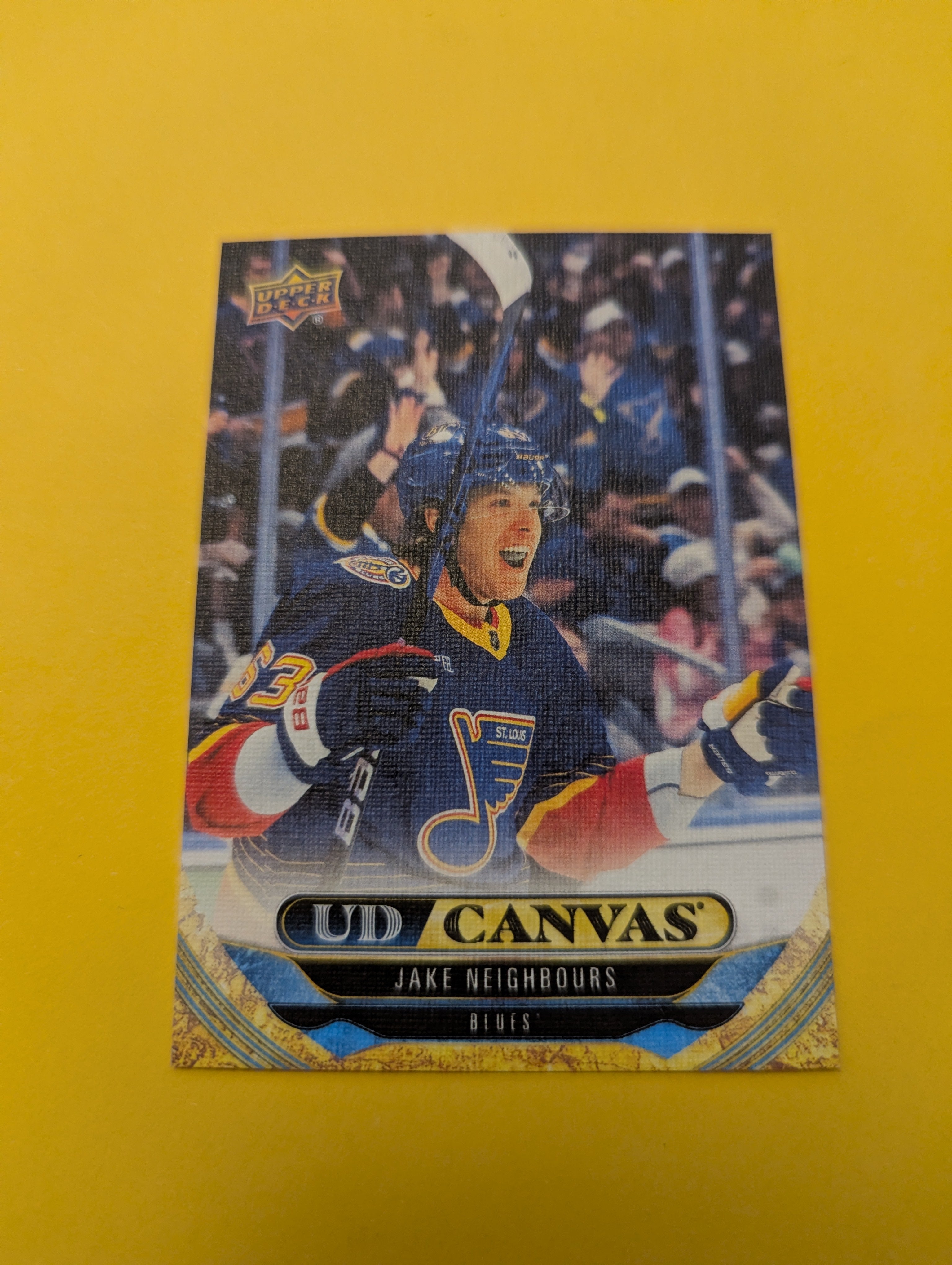 Jake Neighbours 24-25 Upper Deck UD Canvas Card