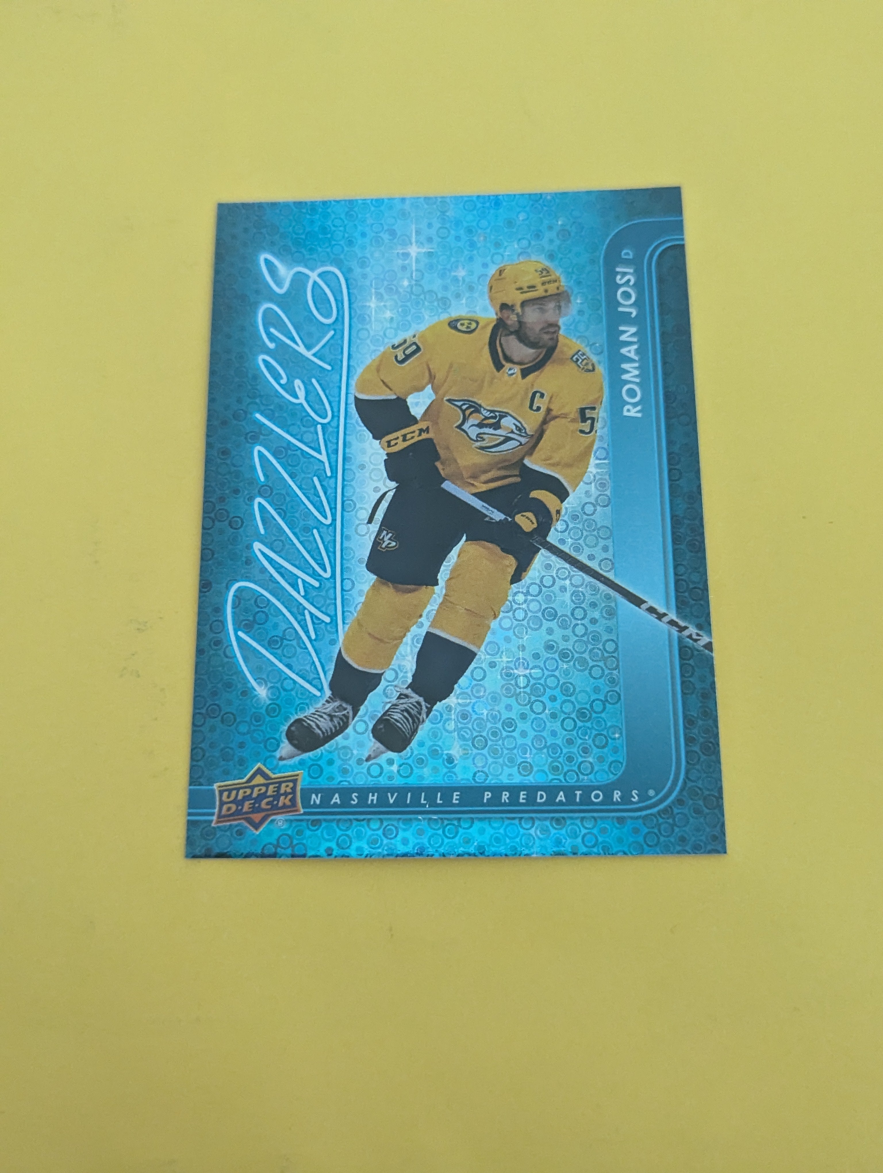 Roman Josi 24-25 Upper Deck Dazzlers Blue Card