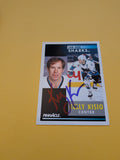 Kelly Kisio Signed San Jose Sharks Card L