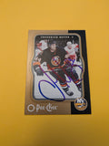 Frederick Meyer Signed New York Islanders Card A