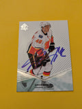 Greg Nemisz Signed Calgary Flames Card