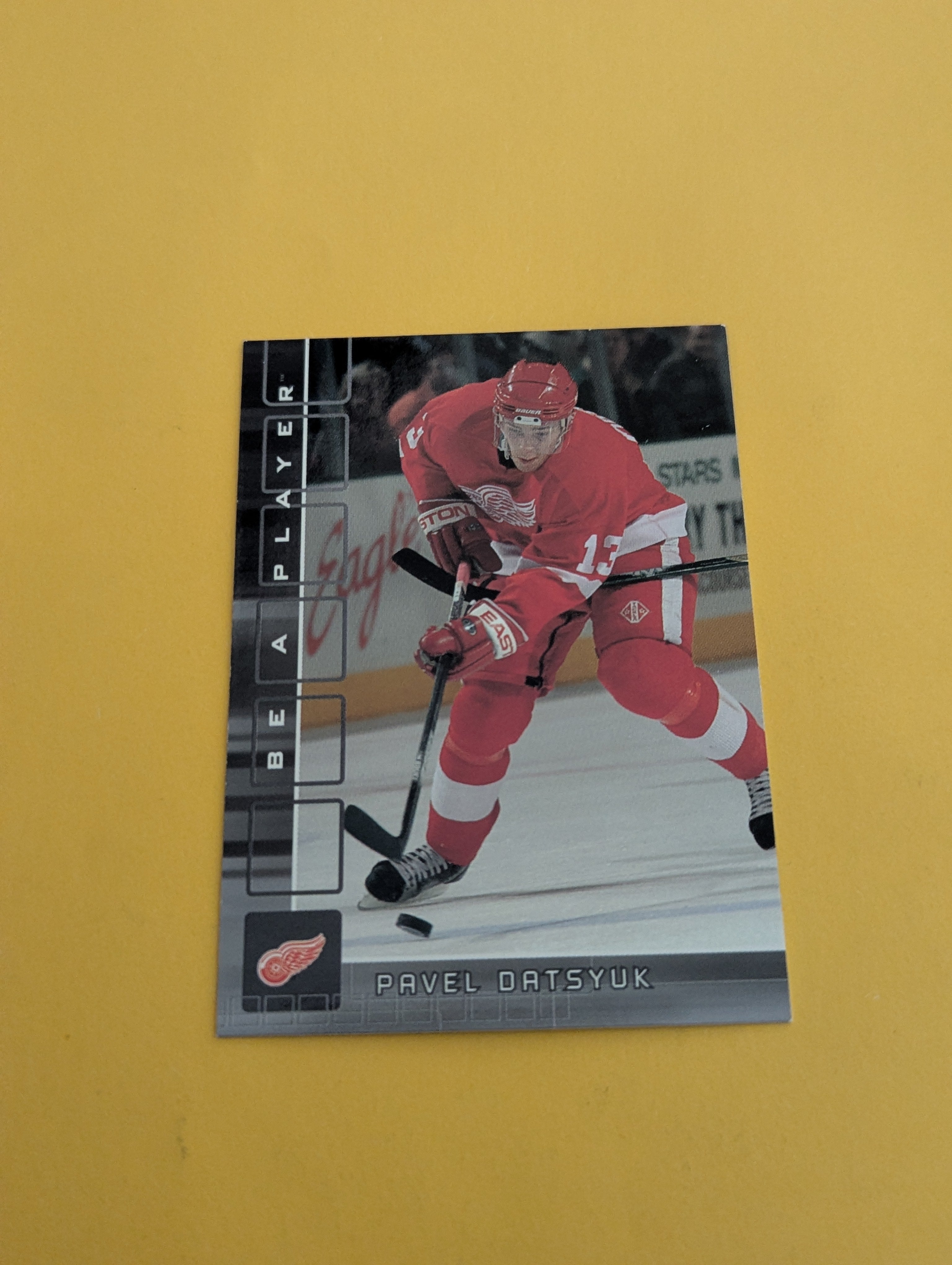 Pavel Datsyuk 01-02 Be A Player Rookie Card