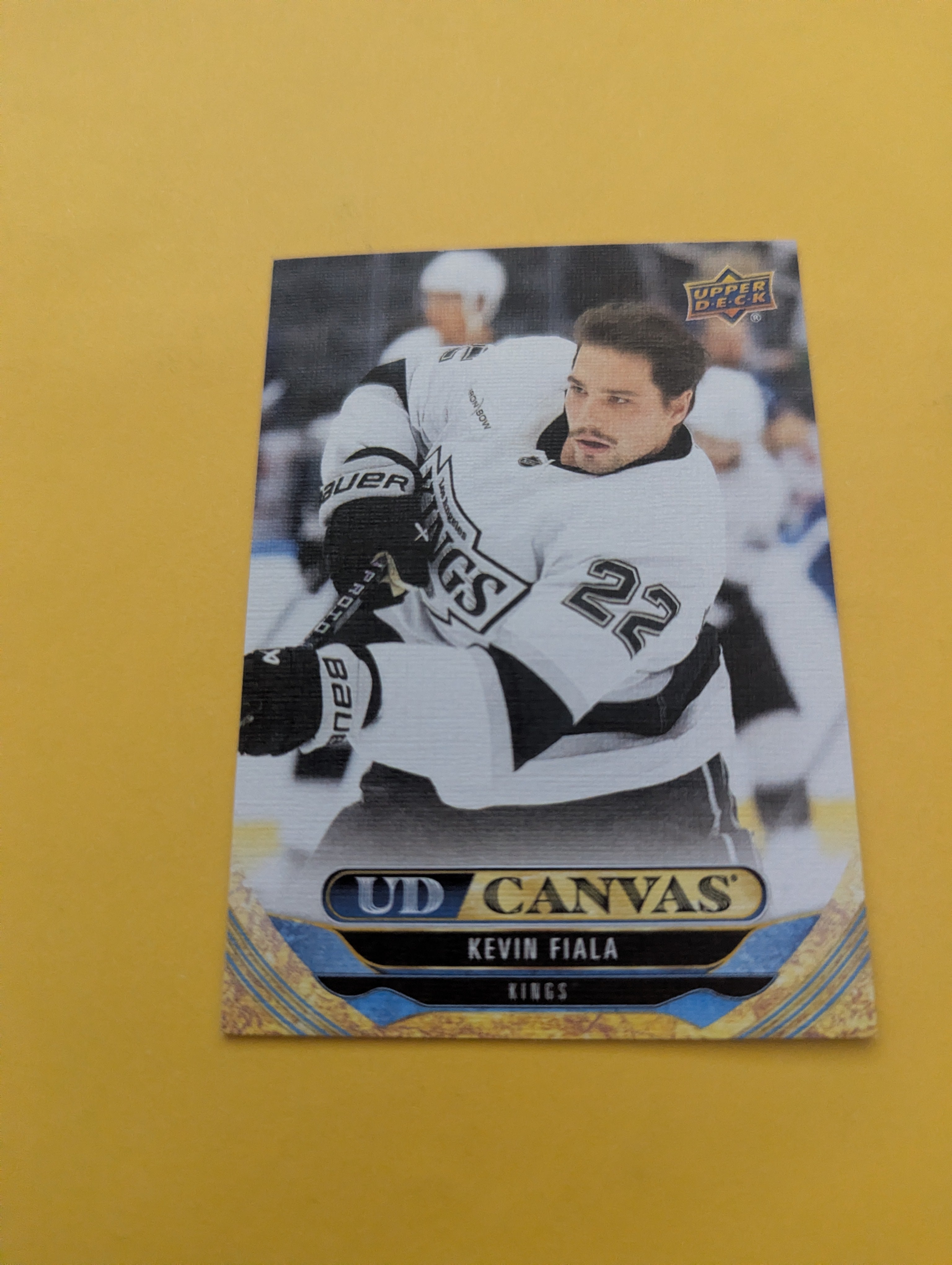 Kevin Fiala 24-25 Upper Deck UD Canvas Card