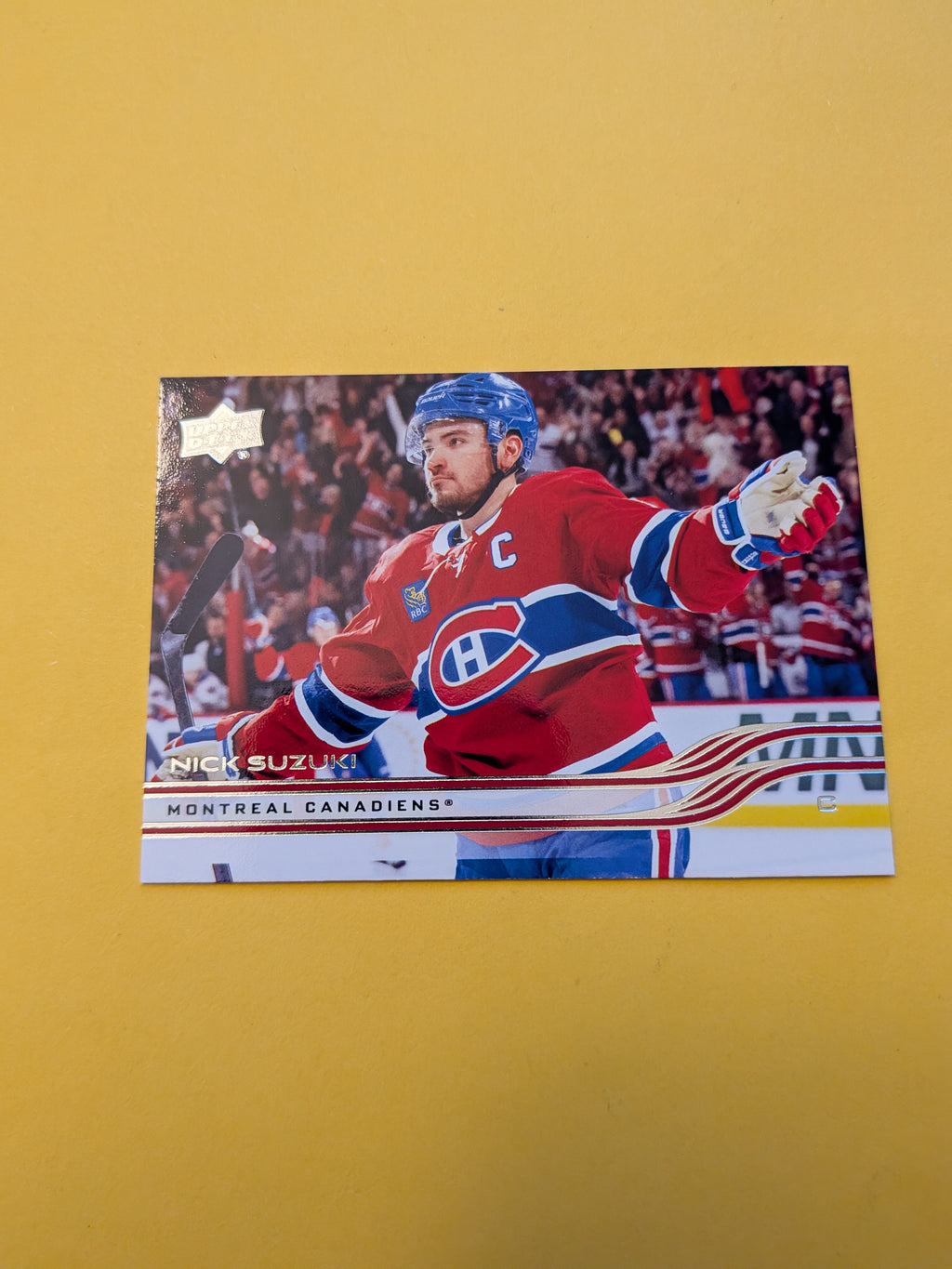 Nick Suzuki 25-26 Upper Deck Card