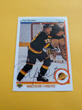 Paul Reinhart Signed Vancouver Canucks Card