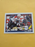 Kelly Miller Signed Washington Capitals Card E