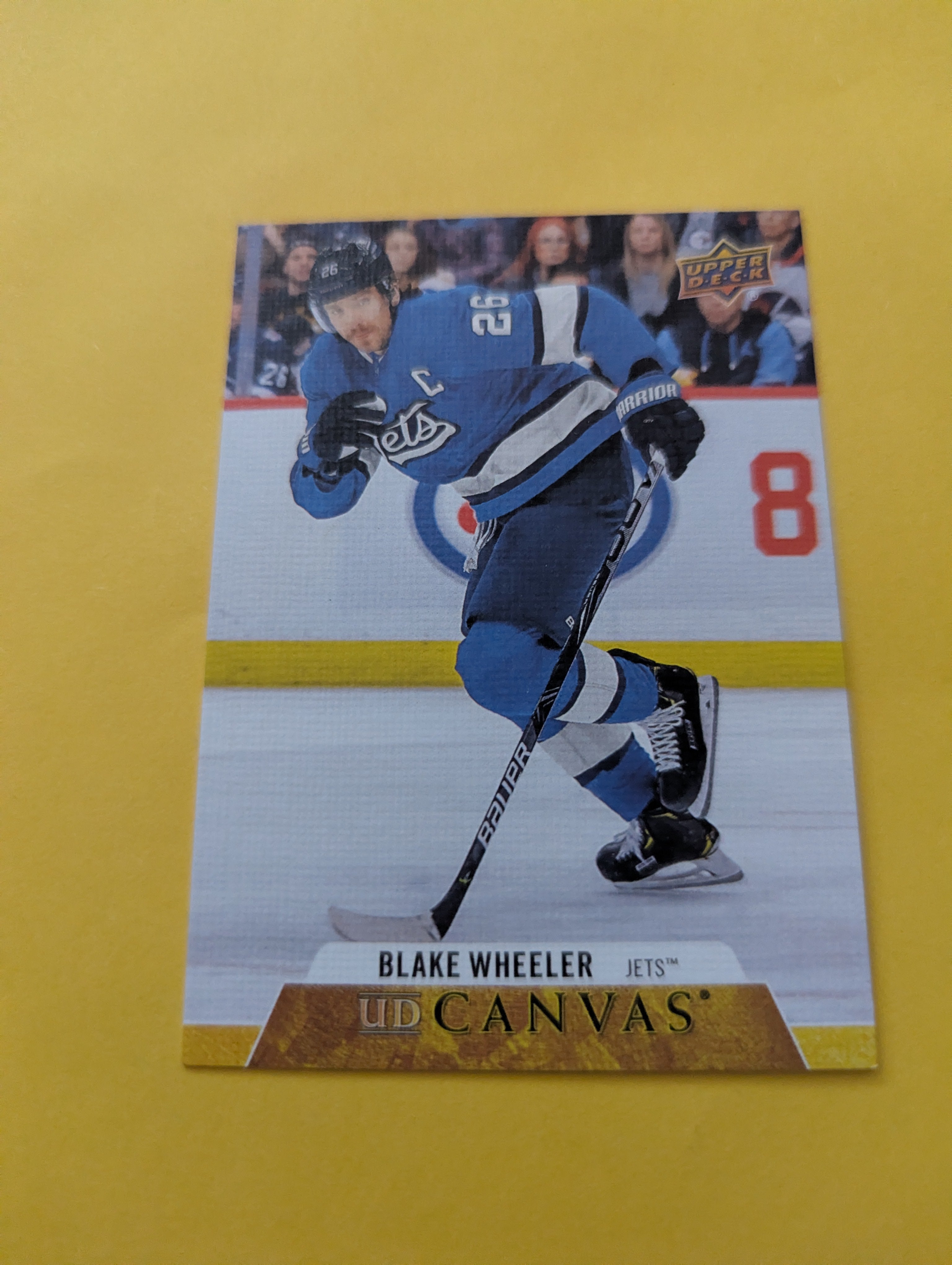 Blake Wheeler 20-21 Upper Deck UD Canvas Card