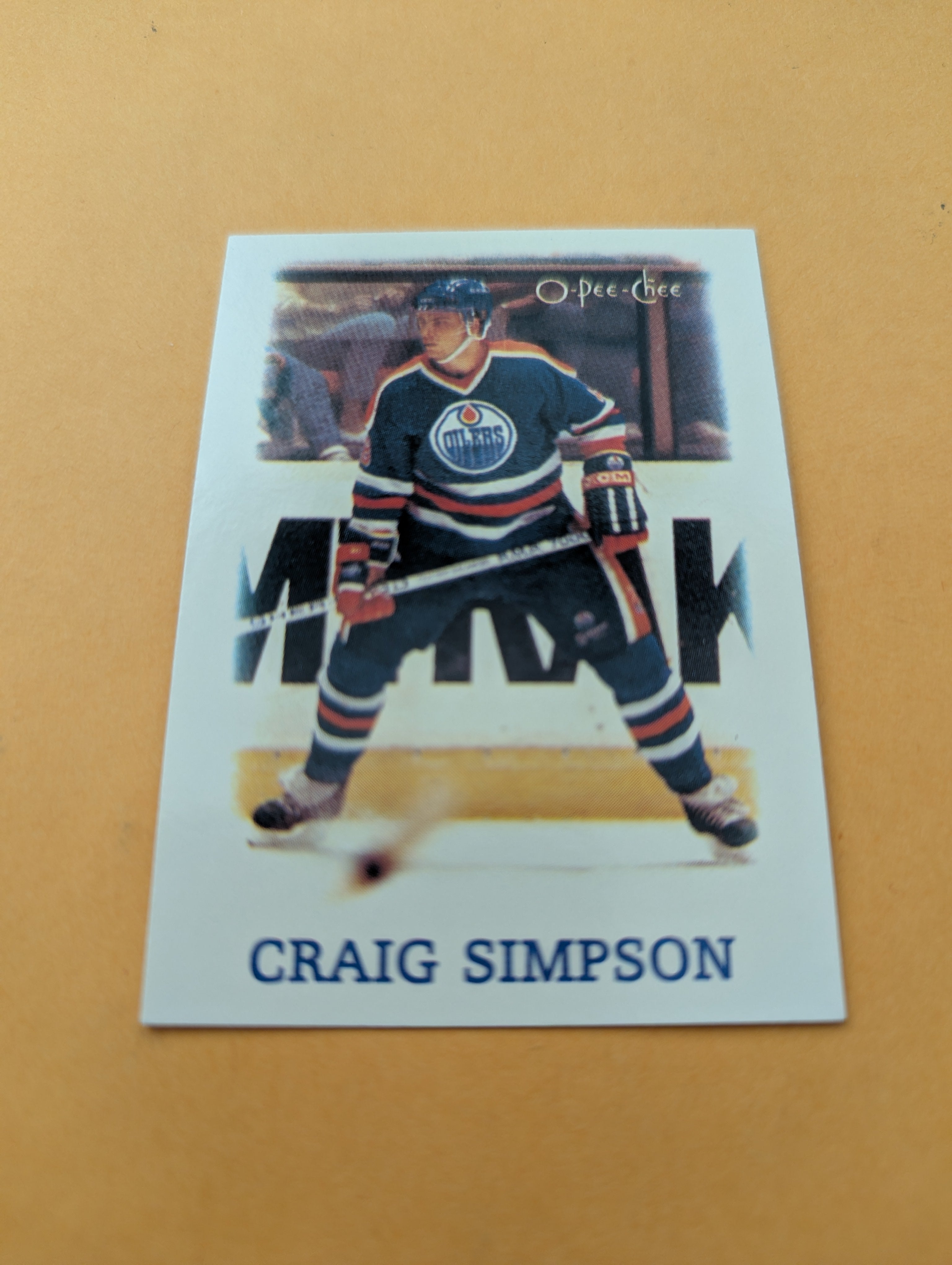 Craig Simpson 88-89 OPC Mini Card