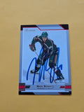 Nick Schultz Signed Minnesota Wild Card G