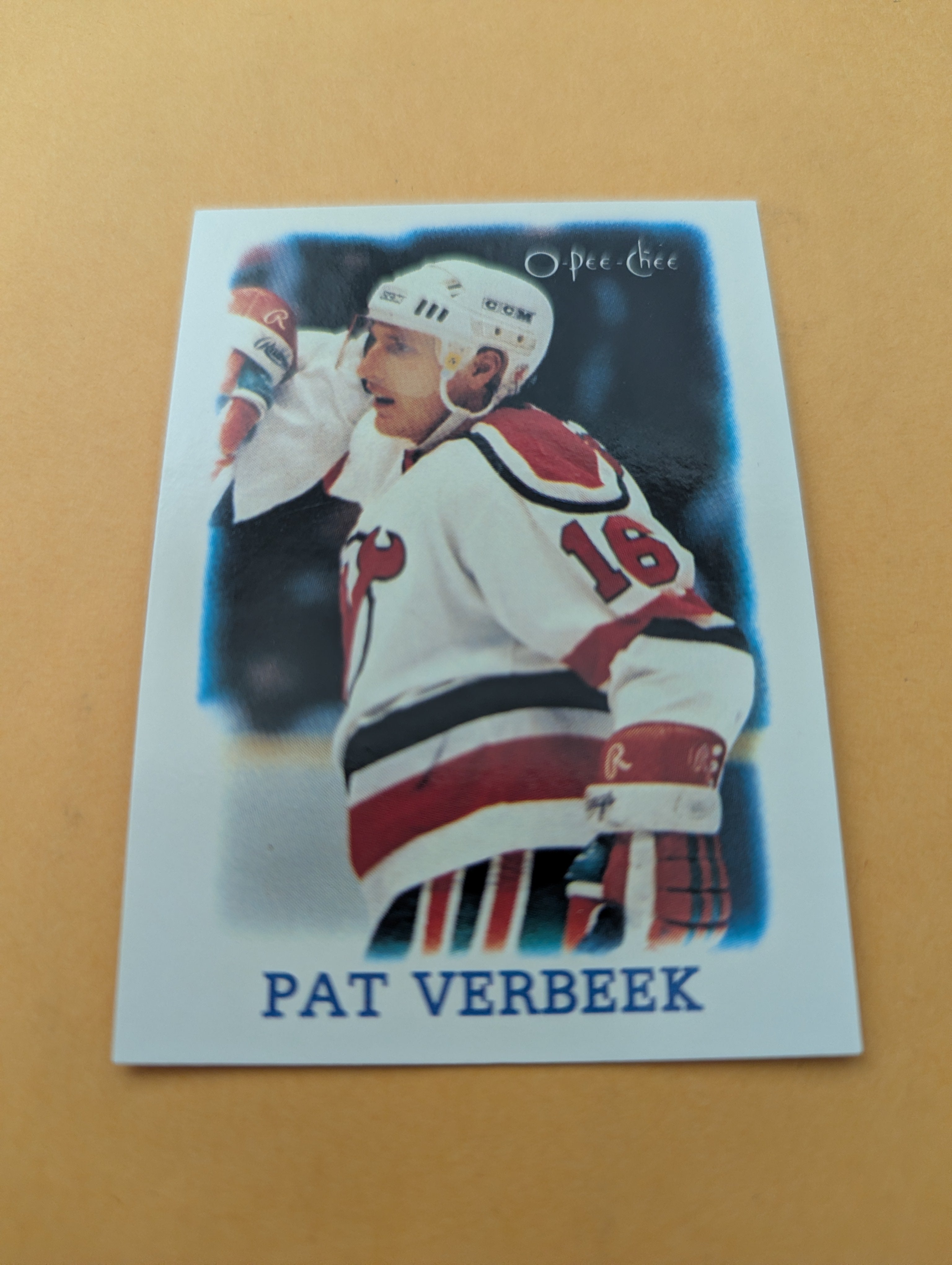 Pat Verbeek 88-89 OPC Mini Card