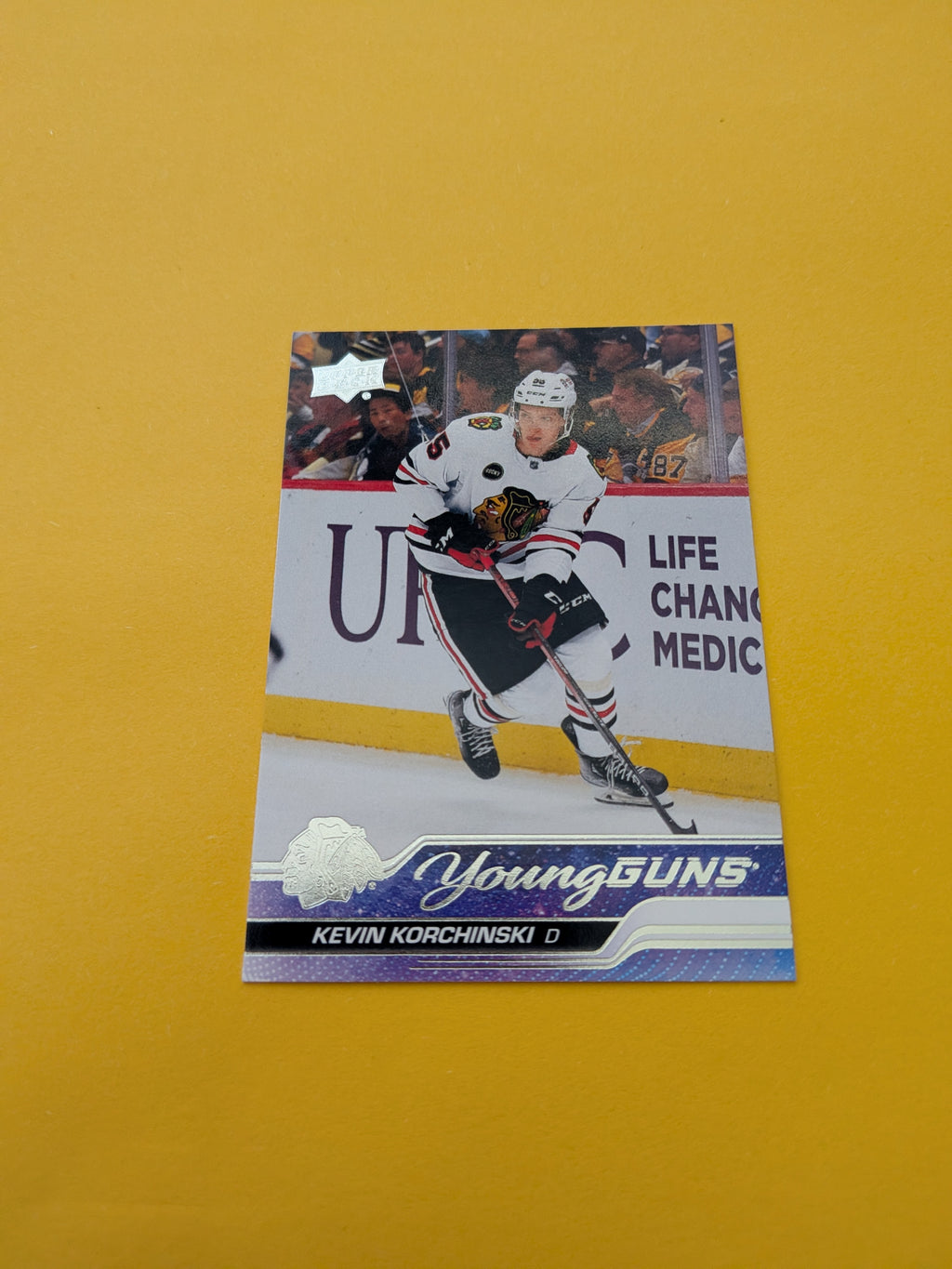 Kevin Korchinski 23-24 Upper Deck Young Guns Rookie Card