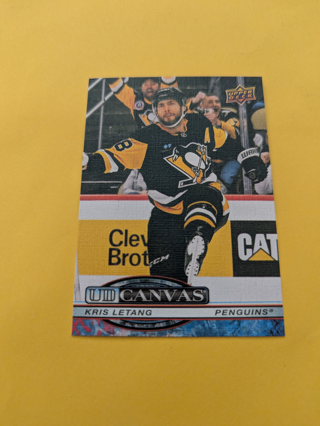 Kris Letang 25-26 Upper Deck UD Canvas Card