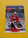 Jim Hrivnak Signed Washington Capitals Rookie Card A