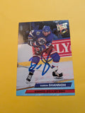 Darrin Shannon Signed Winnipeg Jets Card F