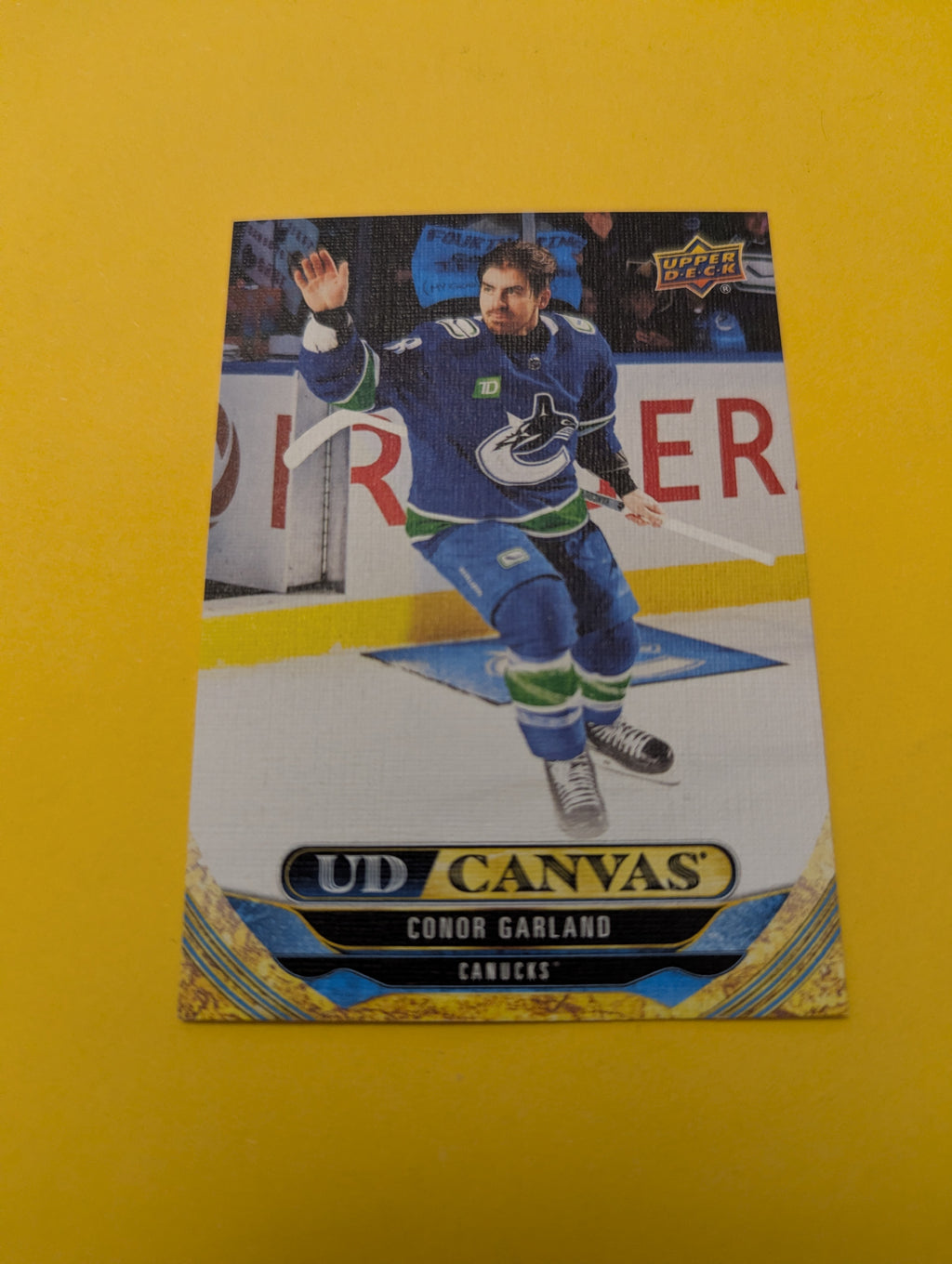 Conor Garland 24-25 Upper Deck UD Canvas Card