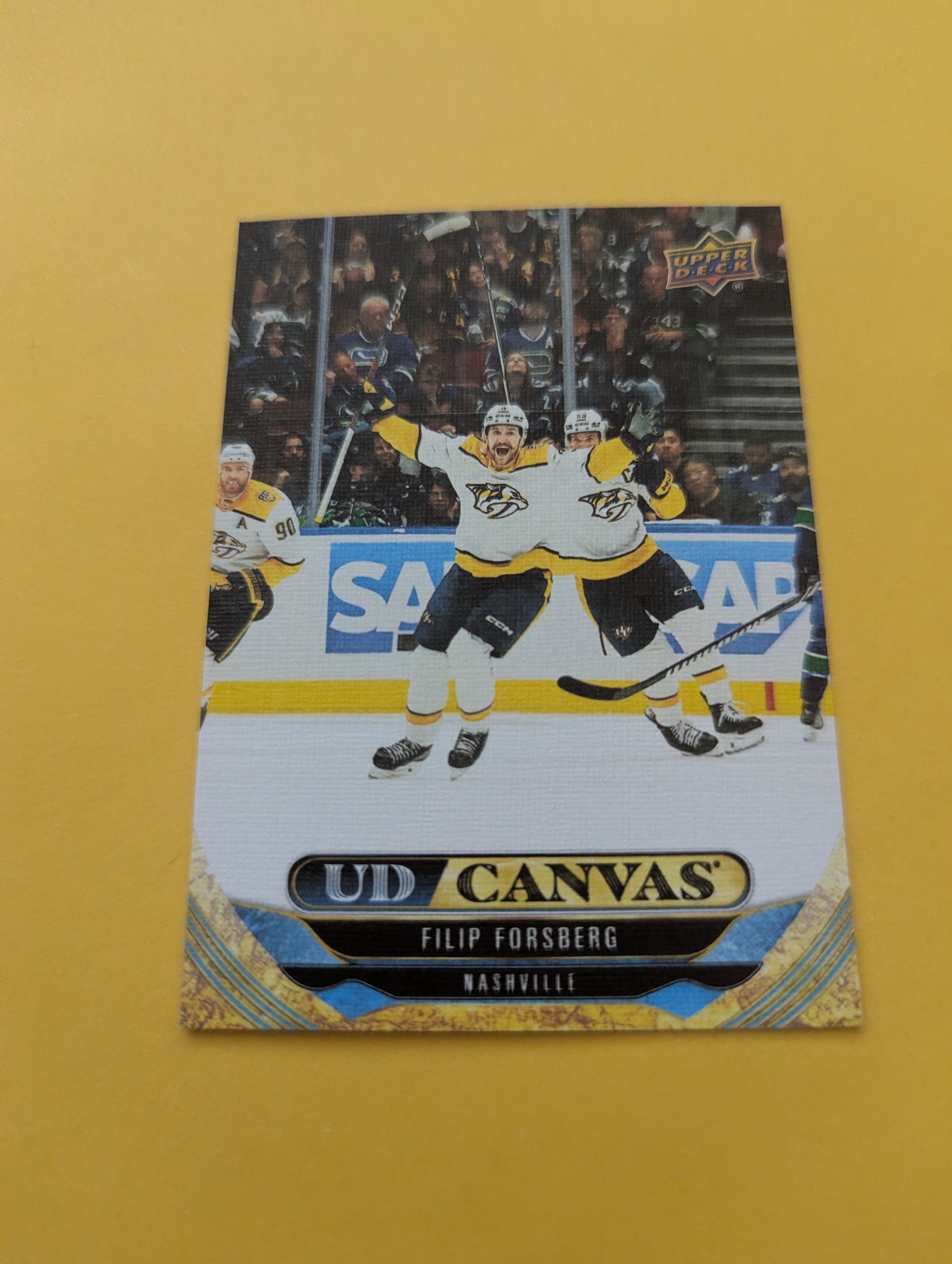 Filip Forsberg 24-25 Upper Deck UD Canvas Card