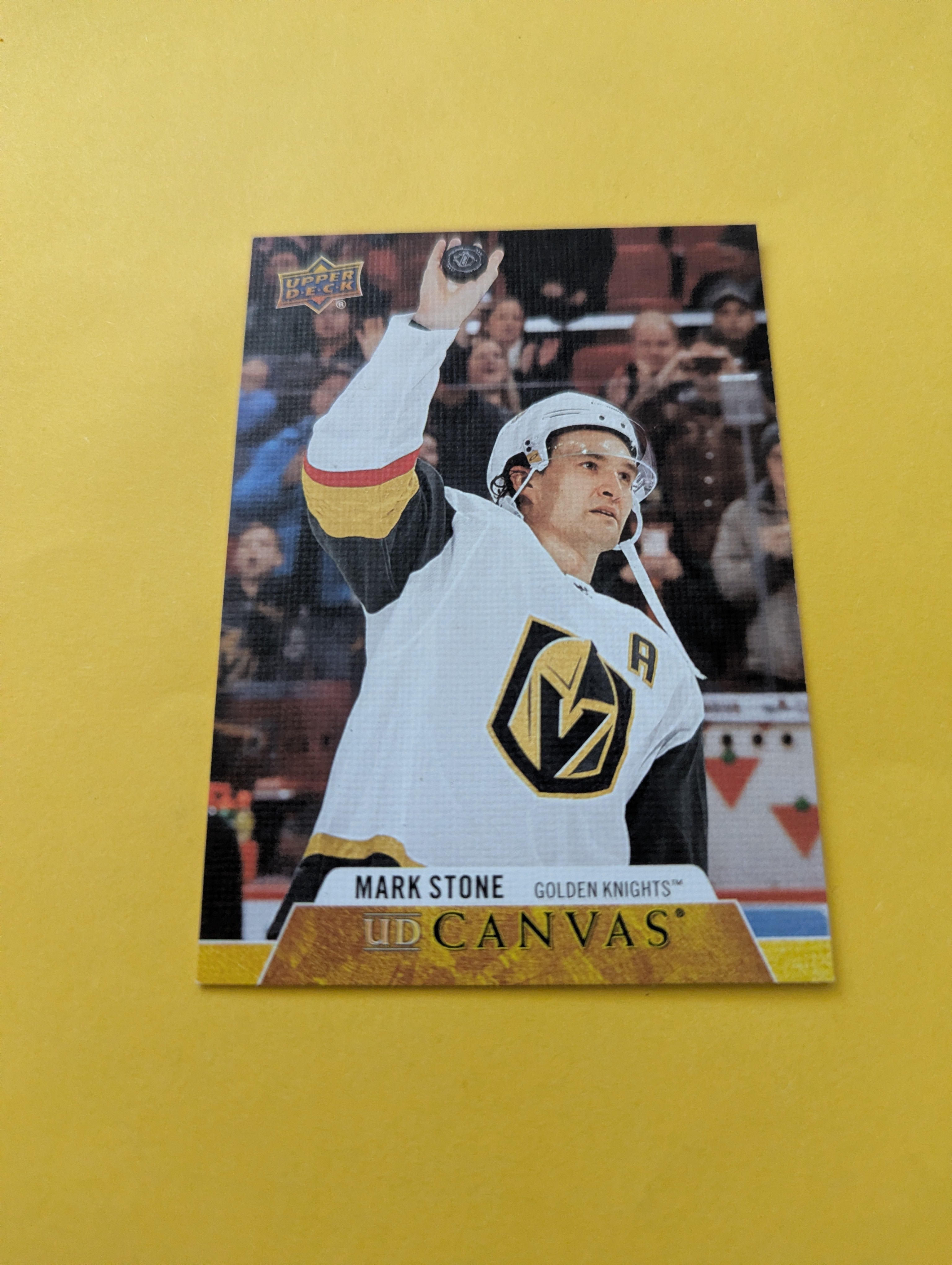 Mark Stone 20-21 Upper Deck UD Canvas Card