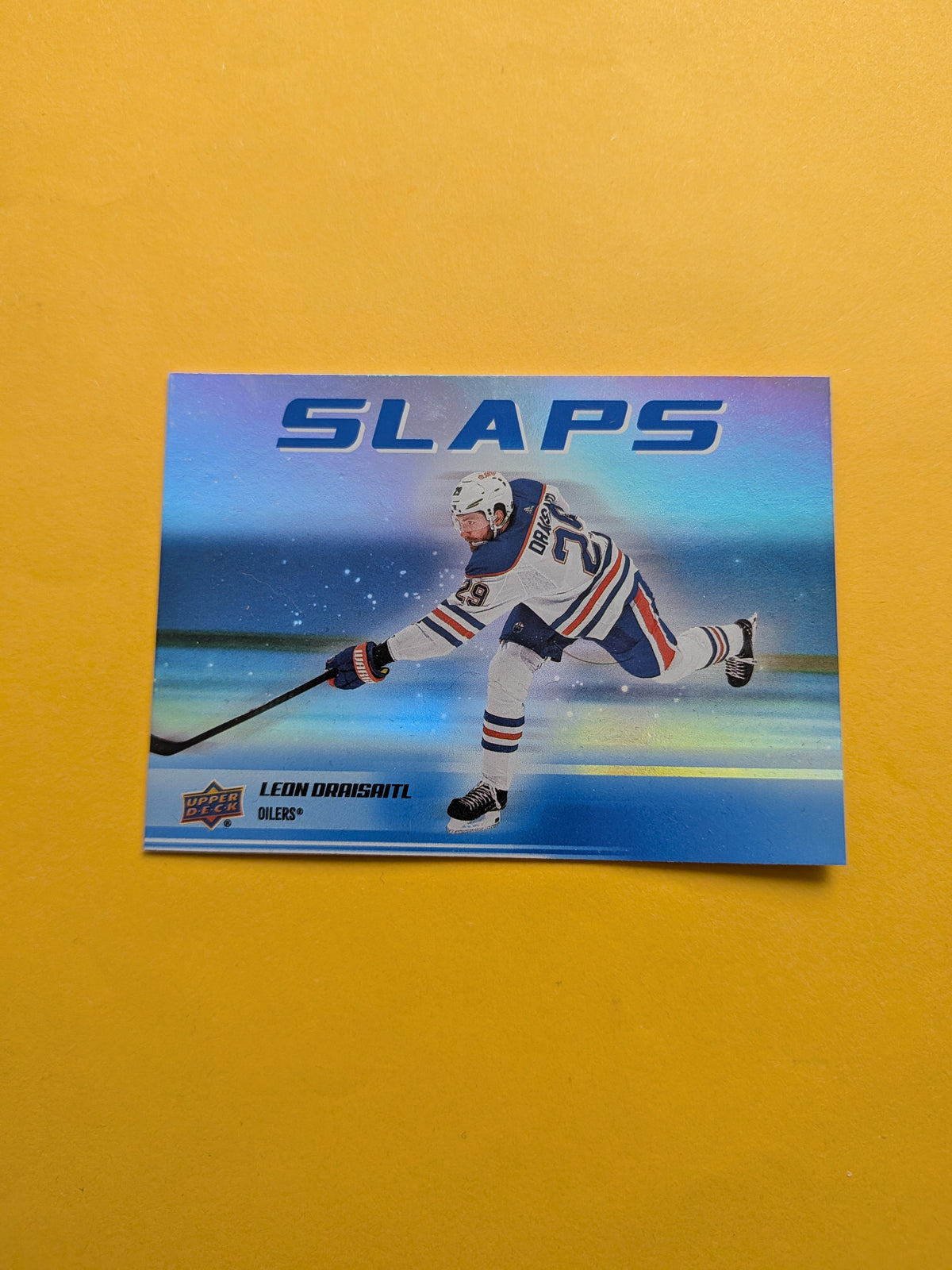 Leon Draisaitl 25-26 Upper Deck Slaps Card
