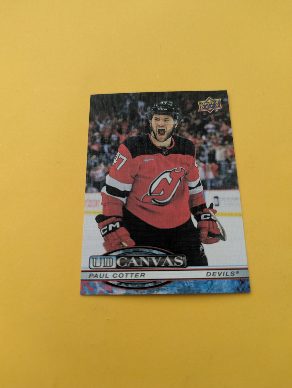 Paul Cotter 25-26 Upper Deck UD Canvas Card
