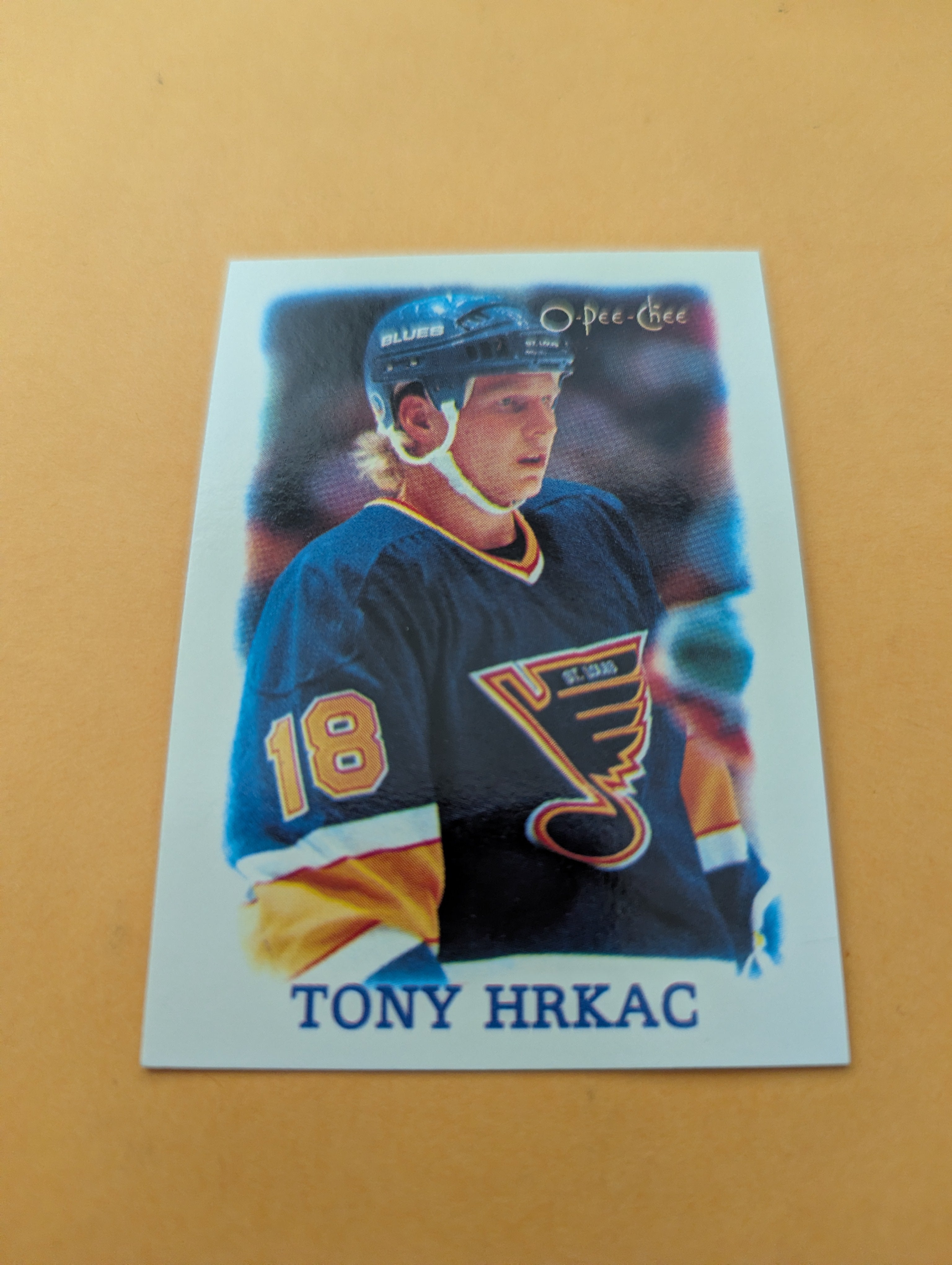 Tony Hrkac 88-89 OPC Mini Card