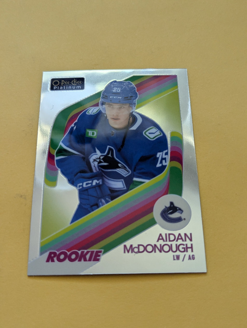 Aidan Mcdonough 23-24 OPC Platinum Retro Rookie Card