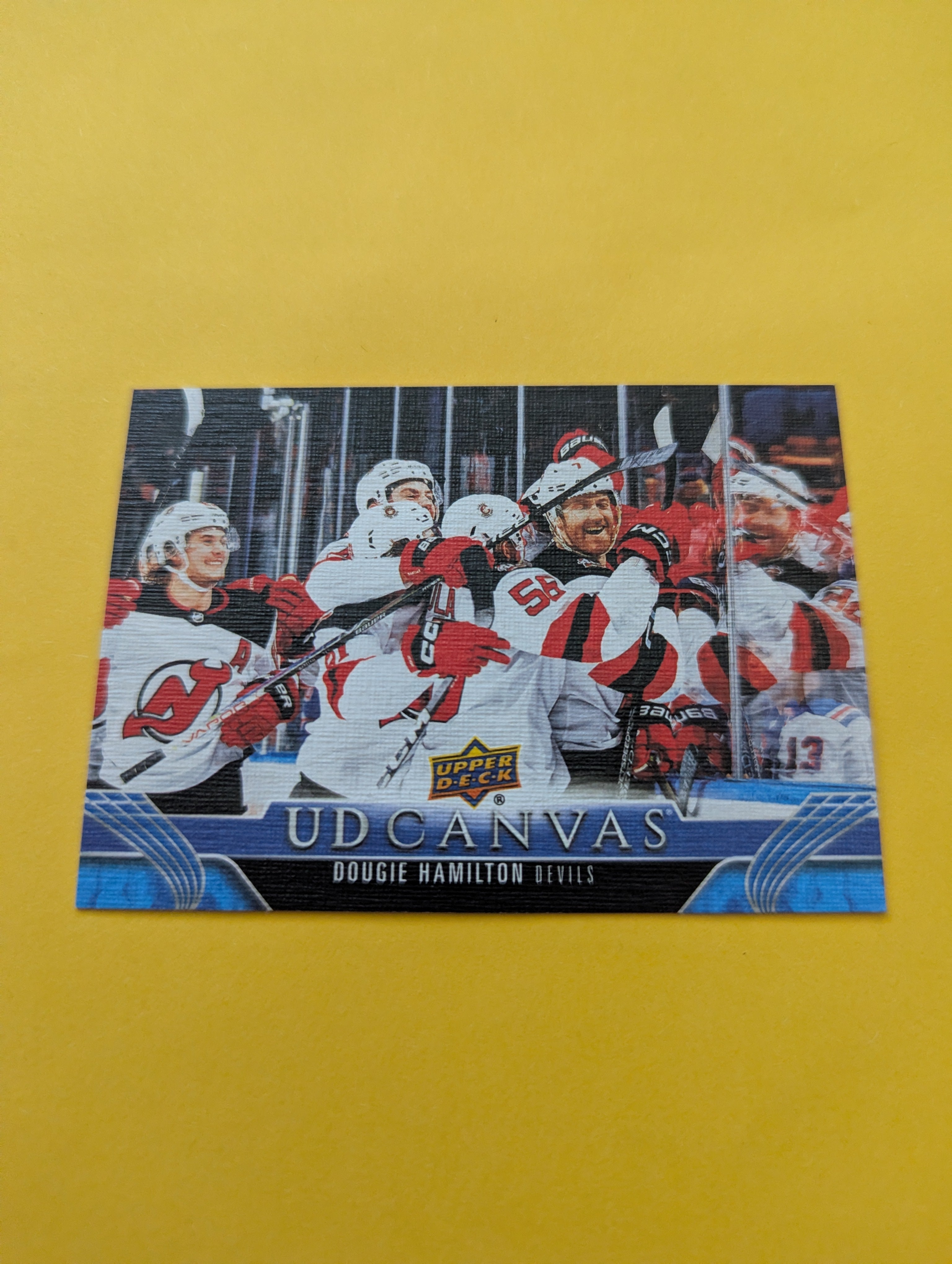 Dougie Hamilton 23-24 Upper Deck UD Canvas Card