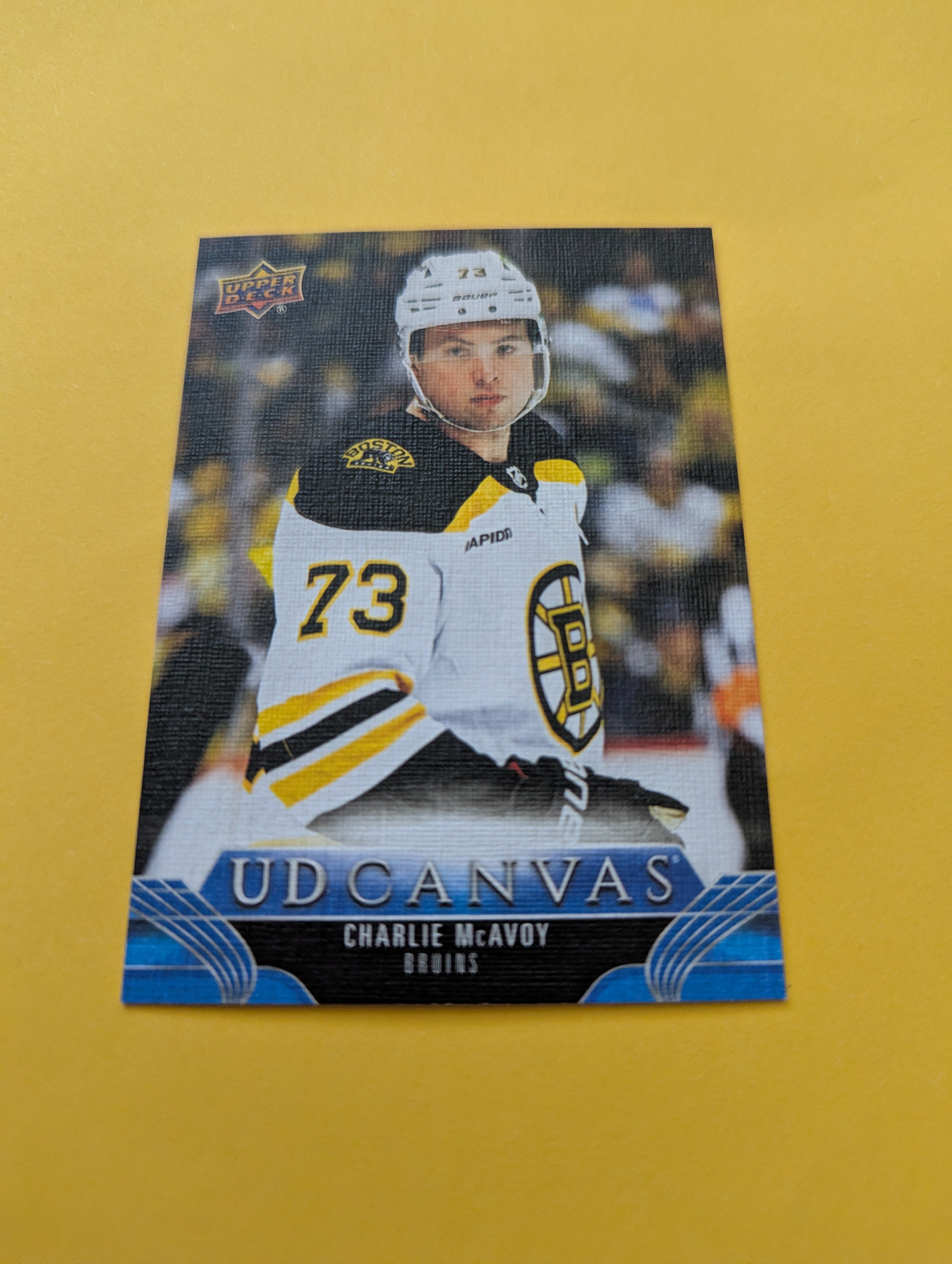 Charlie McAvoy 23-24 Upper Deck UD Canvas Card