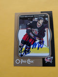 Ole Kristian Tollefsen Signed Columbus Blue Jackets Card A