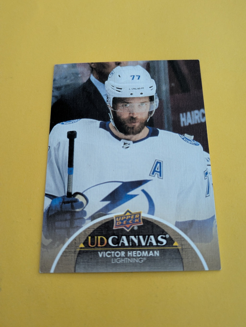 Victor Hedman 21-22 Upper Deck UD Canvas Card