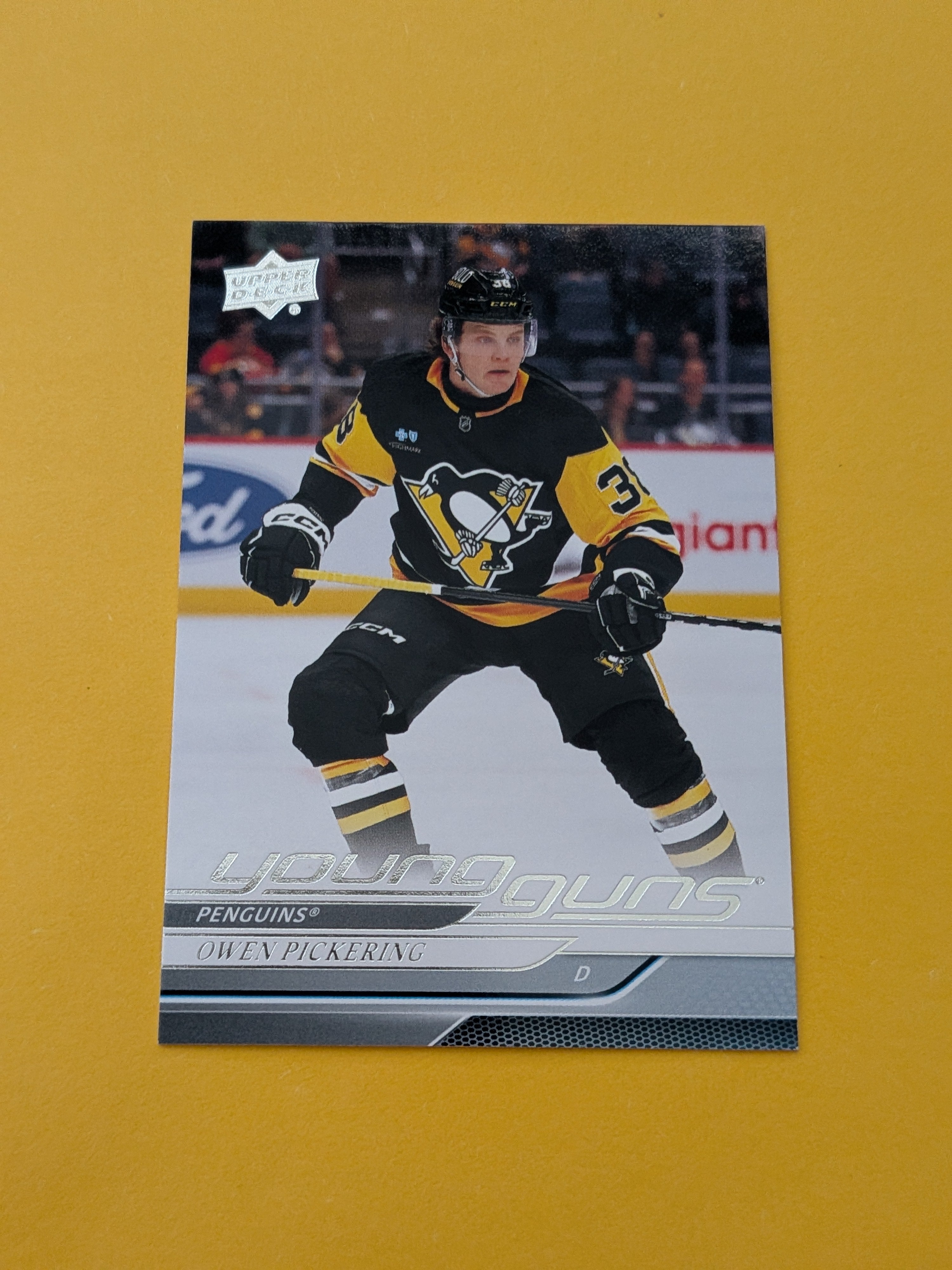 Owen Pickering 24-25 Upper Deck Young Guns Rookie Card
