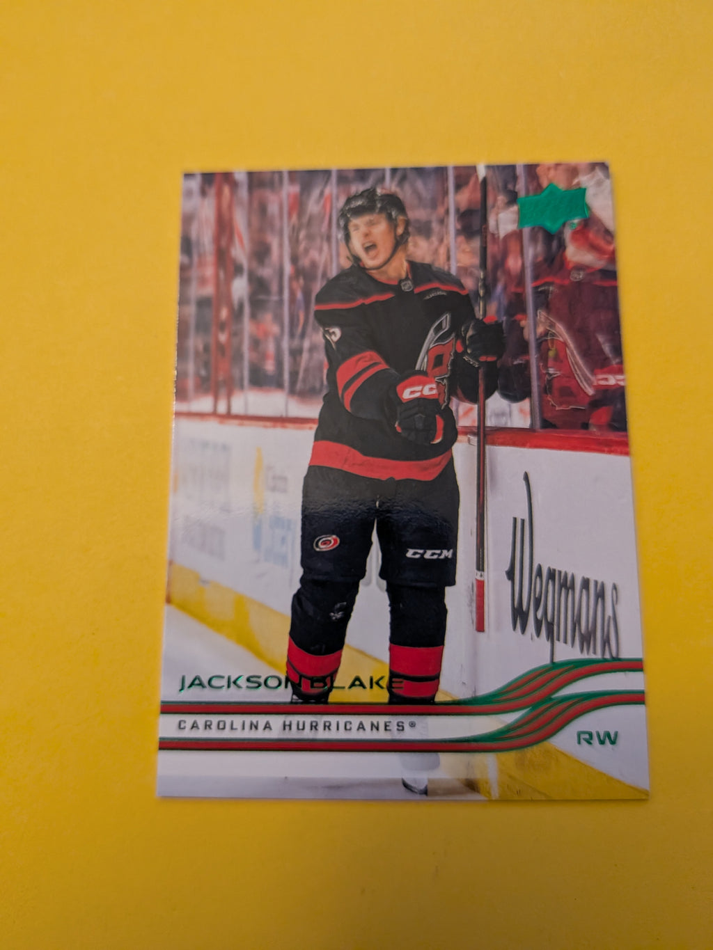 Jackson Blake 25-26 Upper Deck Green Holiday Card