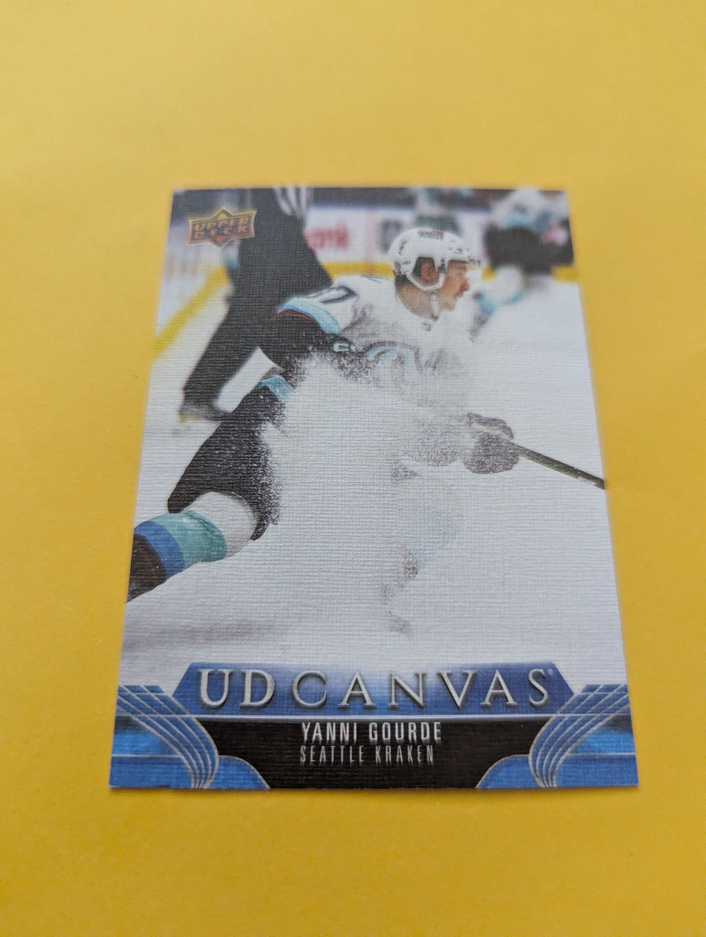 Yanni Gourde 23-24 Upper Deck UD Canvas Card