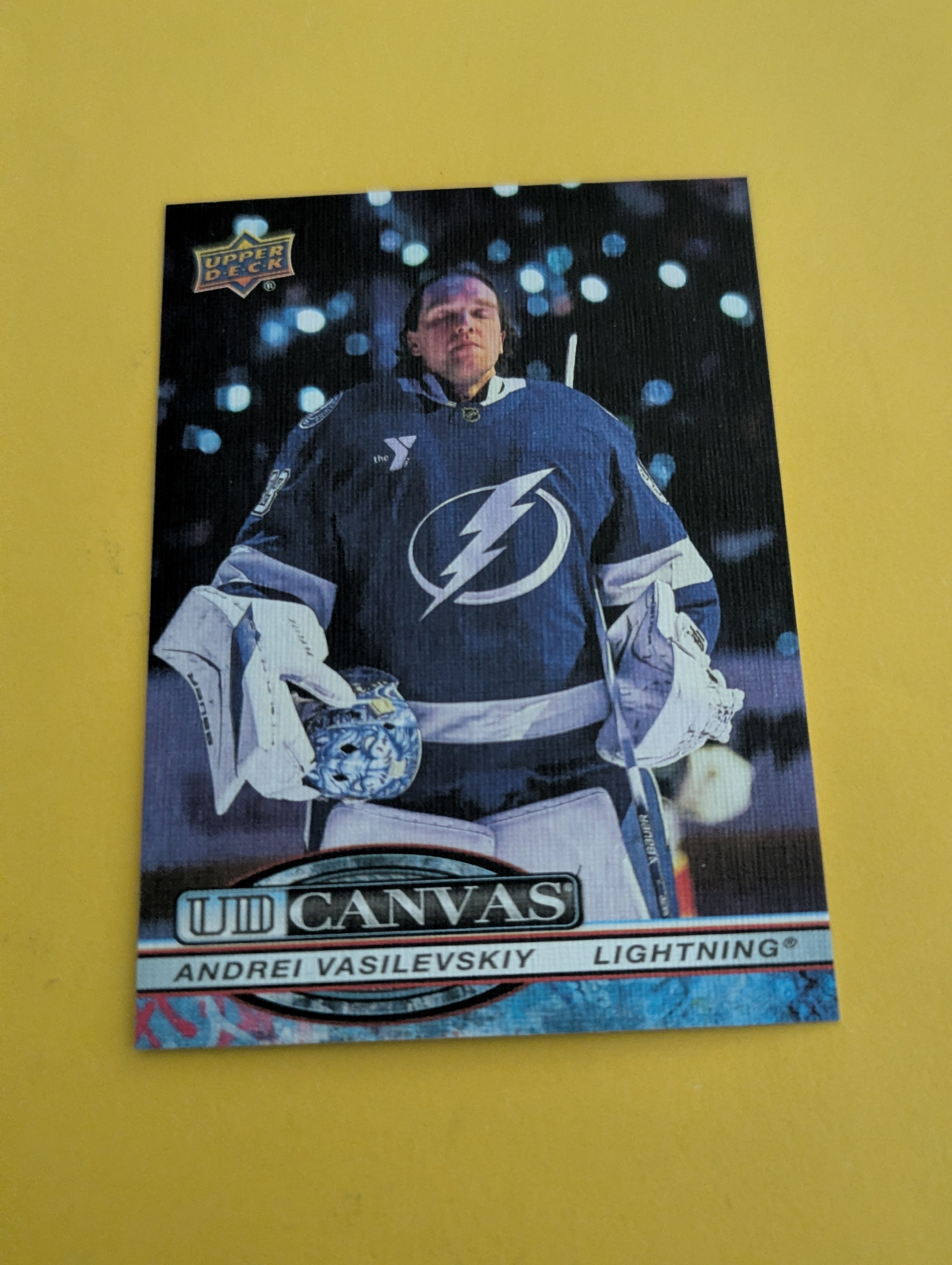 Andrei Vasilevskiy 25-26 Upper Deck UD Canvas Card