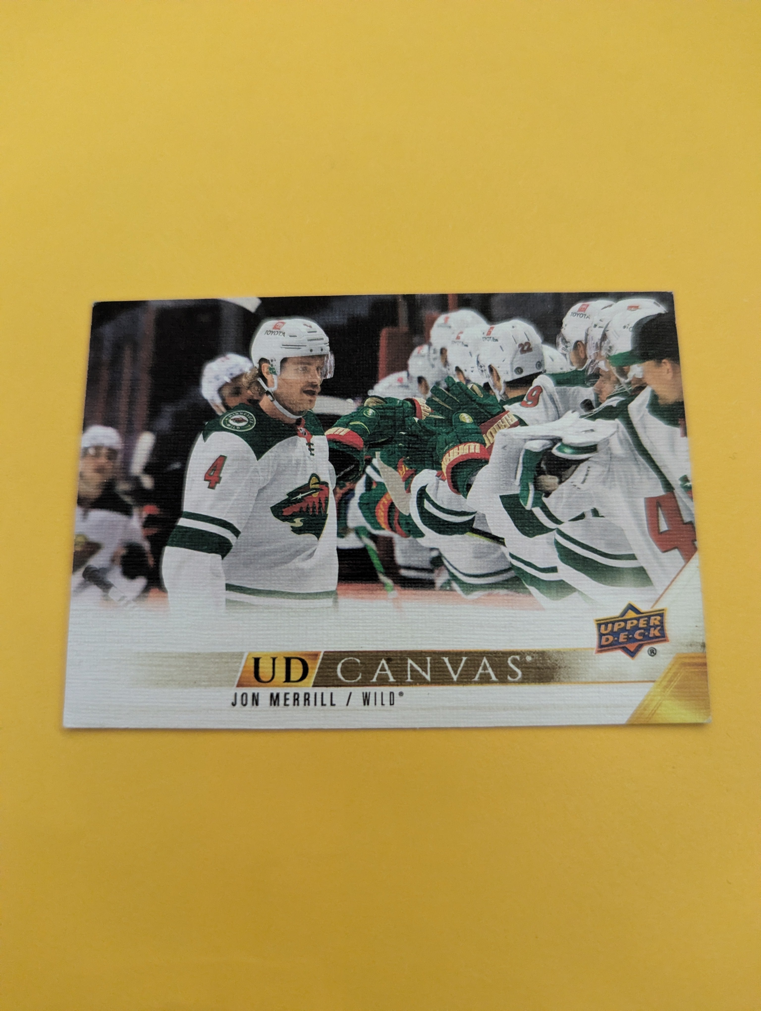 Jon Merrill 22-23 Upper Deck UD Canvas Card