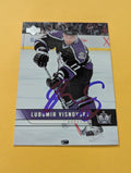 Lubomir Visnovsky Signed Los Angeles Kings Card
