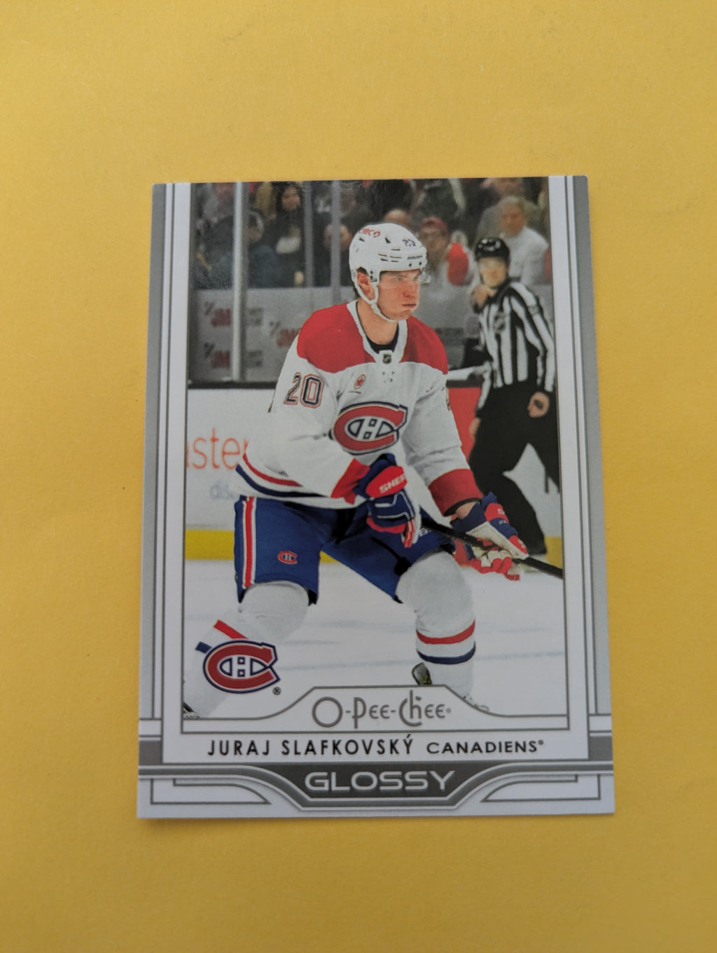 Juraj Slafkovsky 25-26 Upper Deck OPC Glossy Card