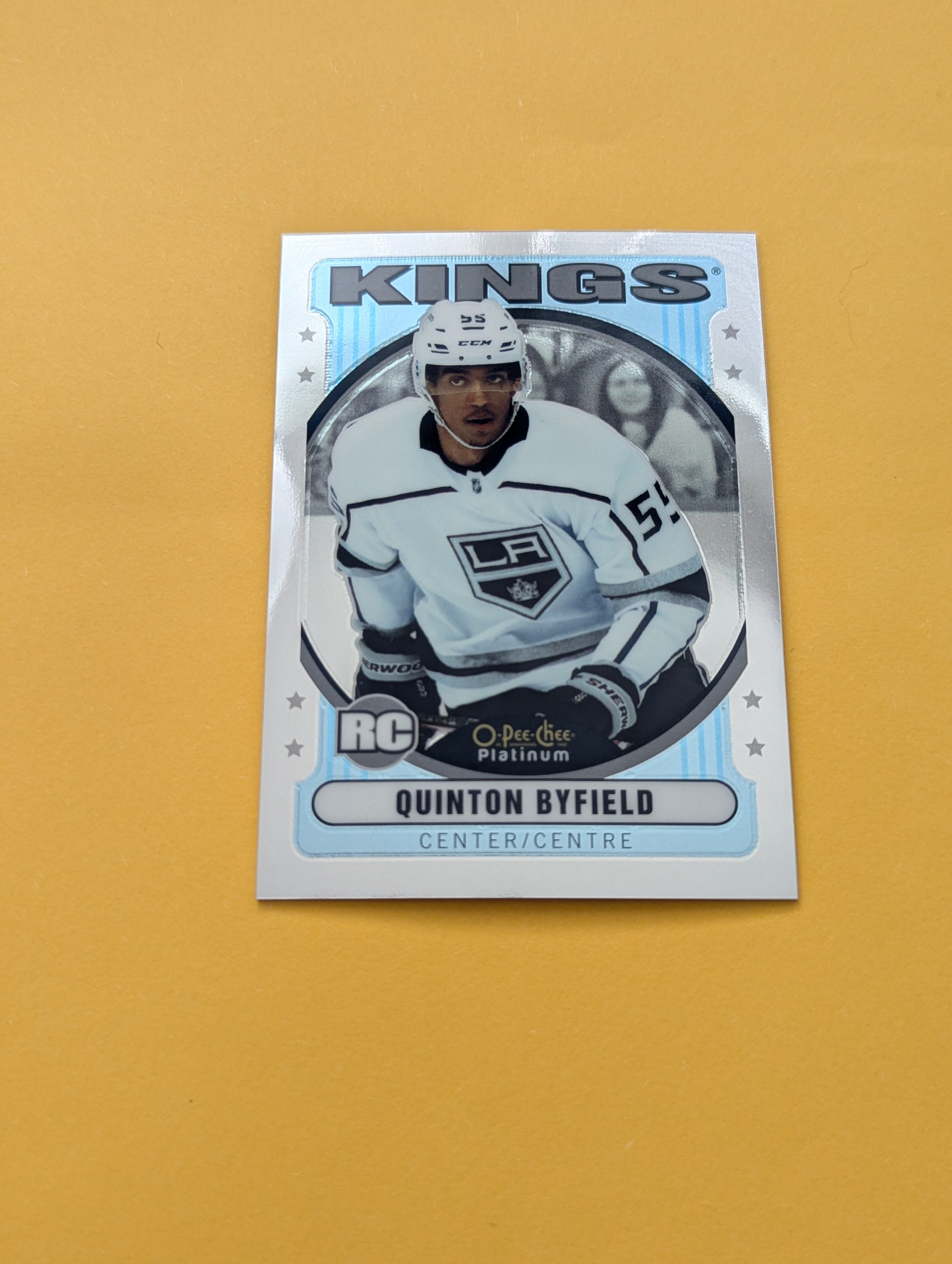 Quinton Byfield 21-22 OPC Platinum Retro Rookie Card
