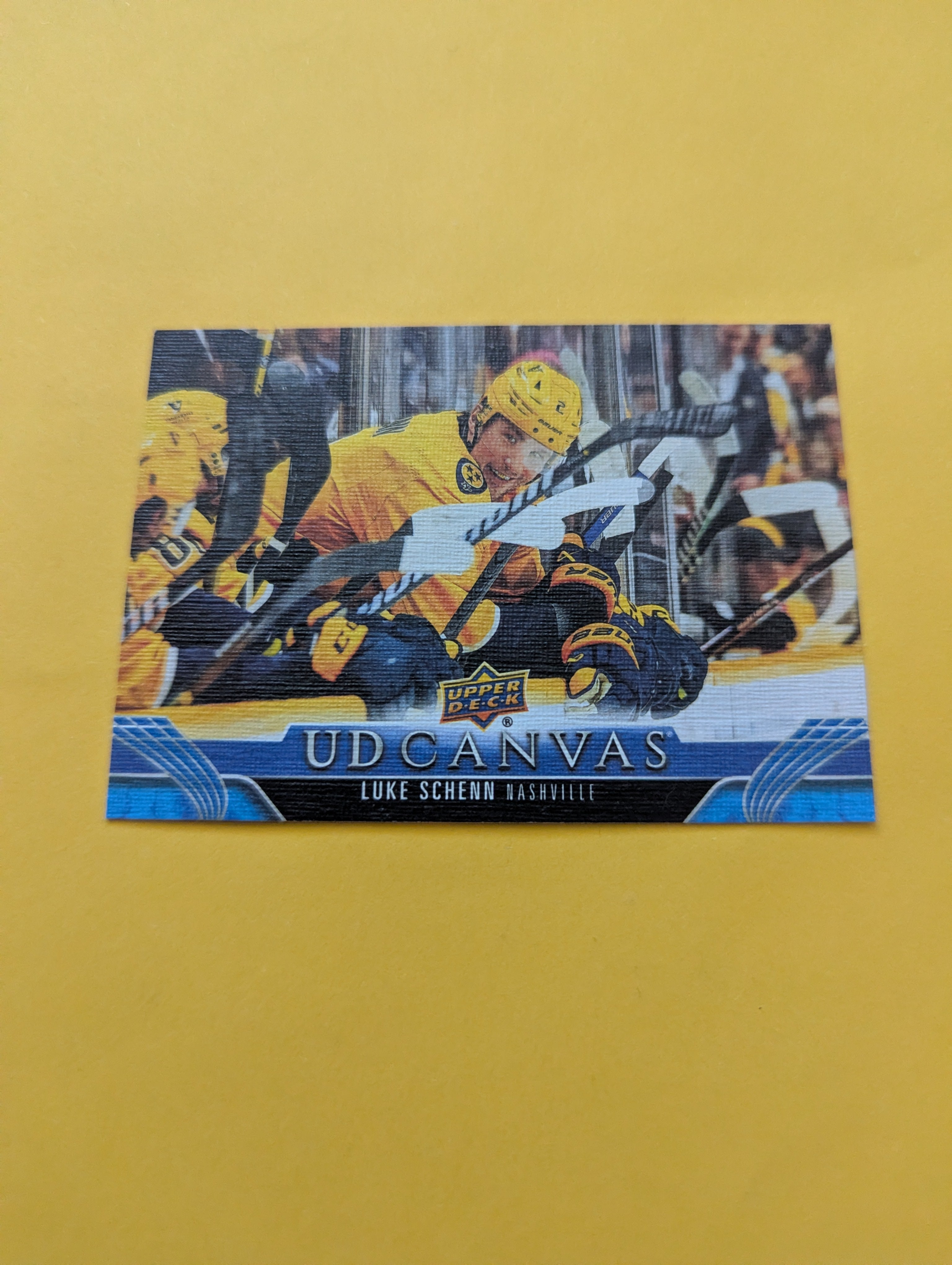 Luke Schenn 23-24 Upper Deck UD Canvas Card