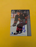 Chuck Kobasew Signed Calgary Flames Card