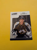 Mike Santorelli Signed Nashville Predators Rookie Card A