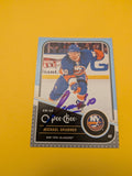Michael Grabner Signed New York Islanders Card D