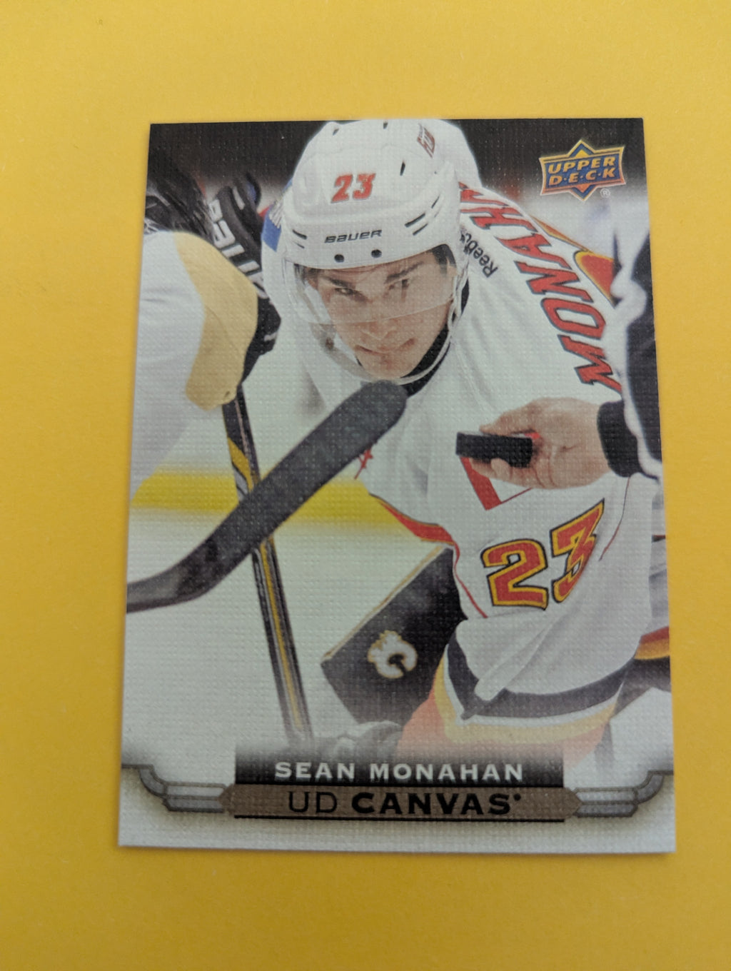 Sean Monahan 15-16 Upper Deck UD Canvas Card