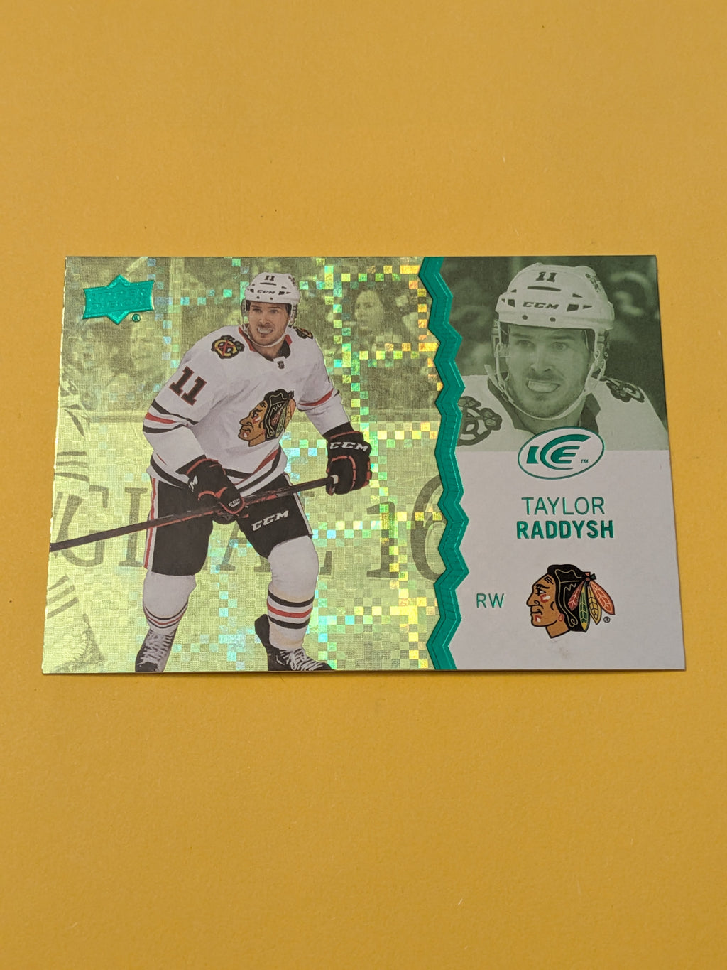 Taylor Raddysh 23-24 UD Ice Green Card