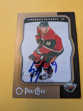 Stephane Veilleux Signed Minnesota Wild Card A