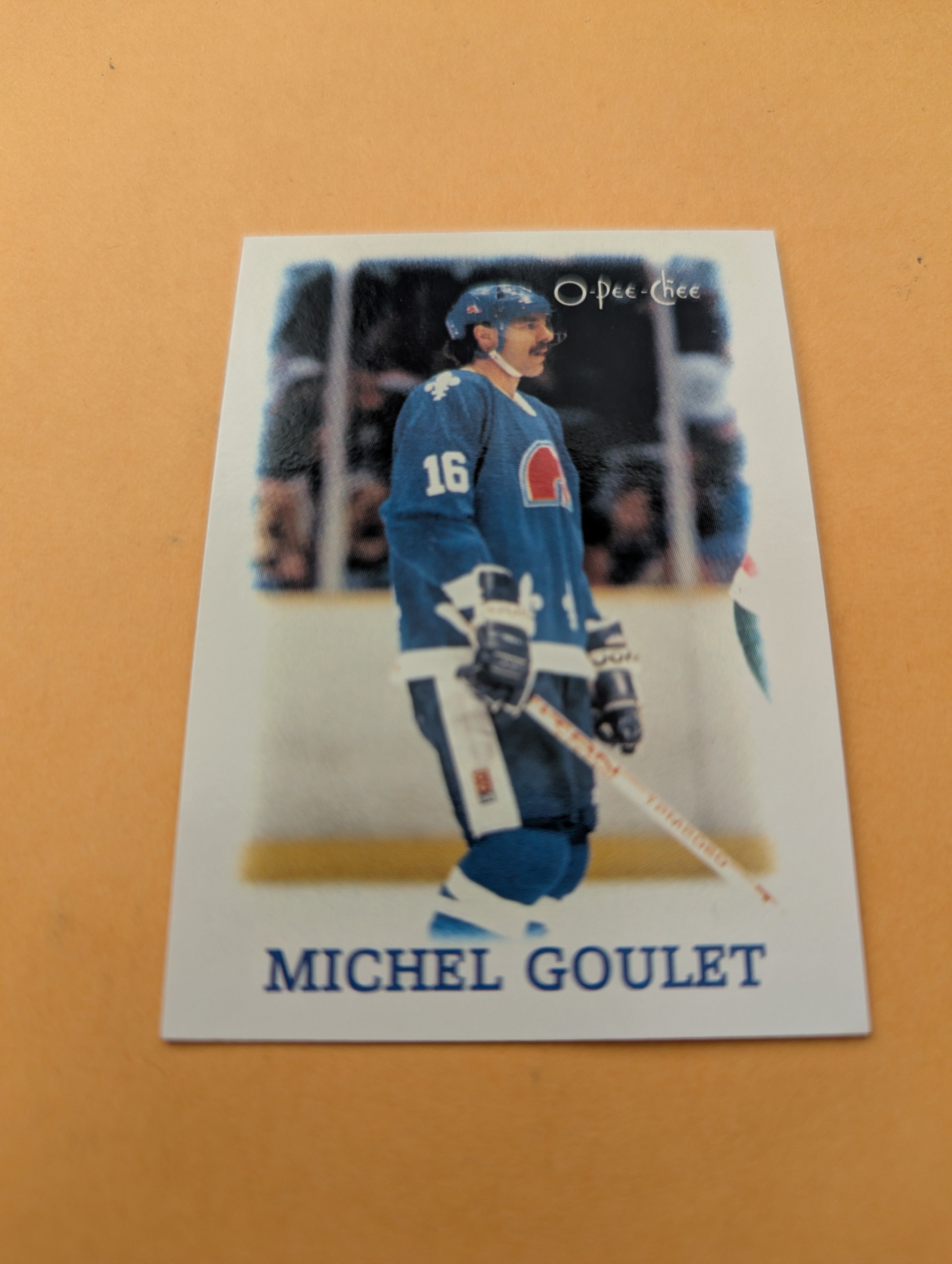 Michel Goulet 88-89 OPC Mini Card