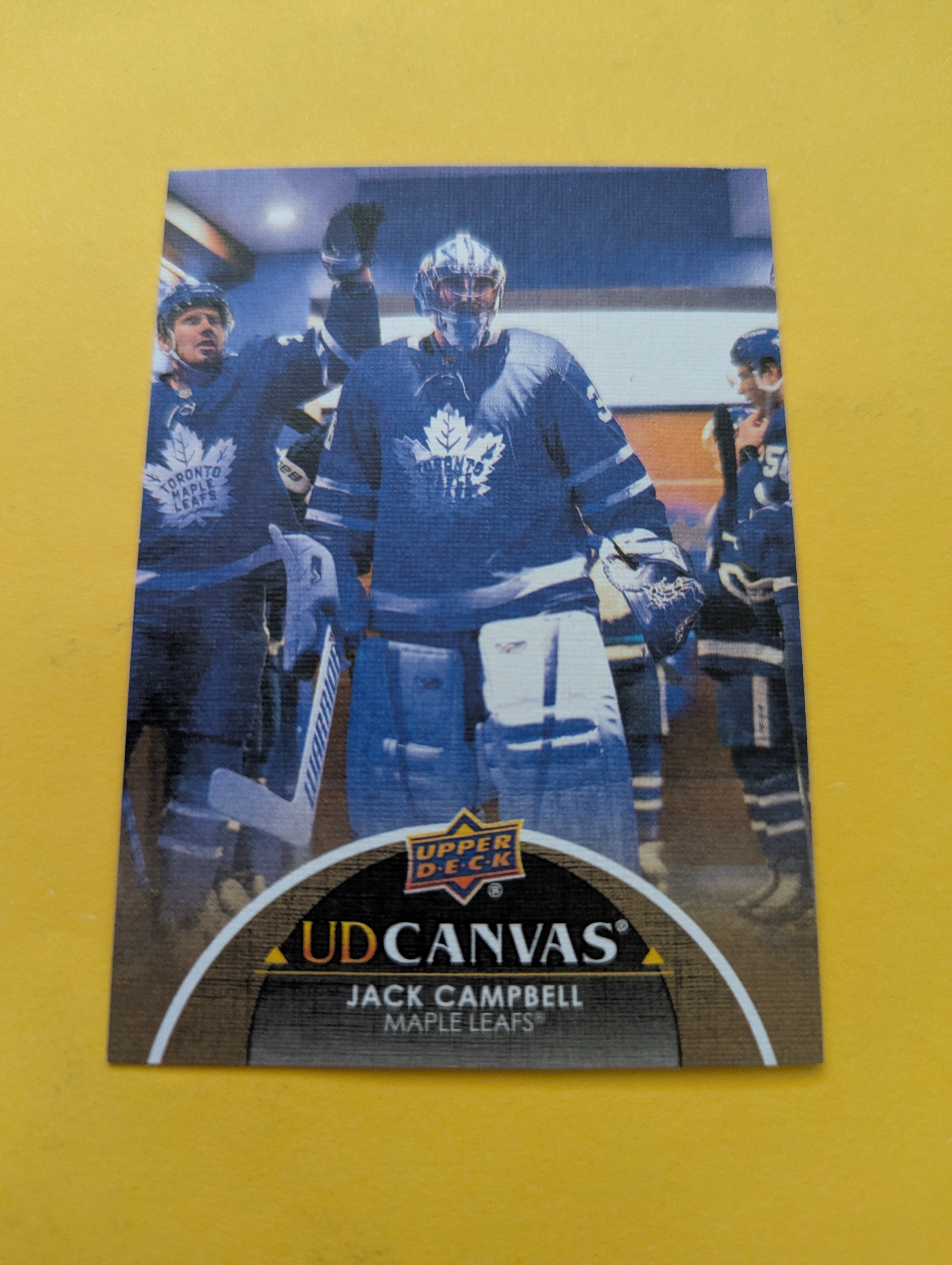 Jack Campbell 21-22 Upper Deck UD Canvas Card